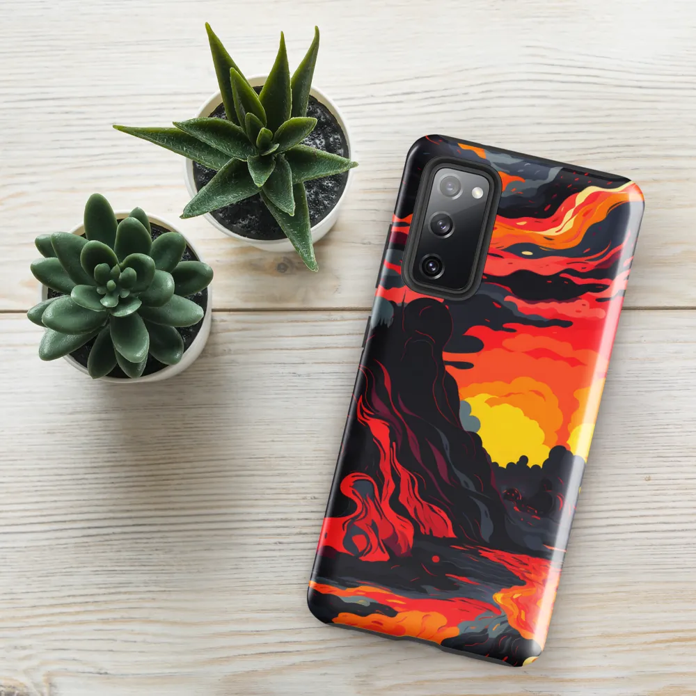 Eruption of Colors | Phone Case |  S20 FE | Tough Case | Glossy
