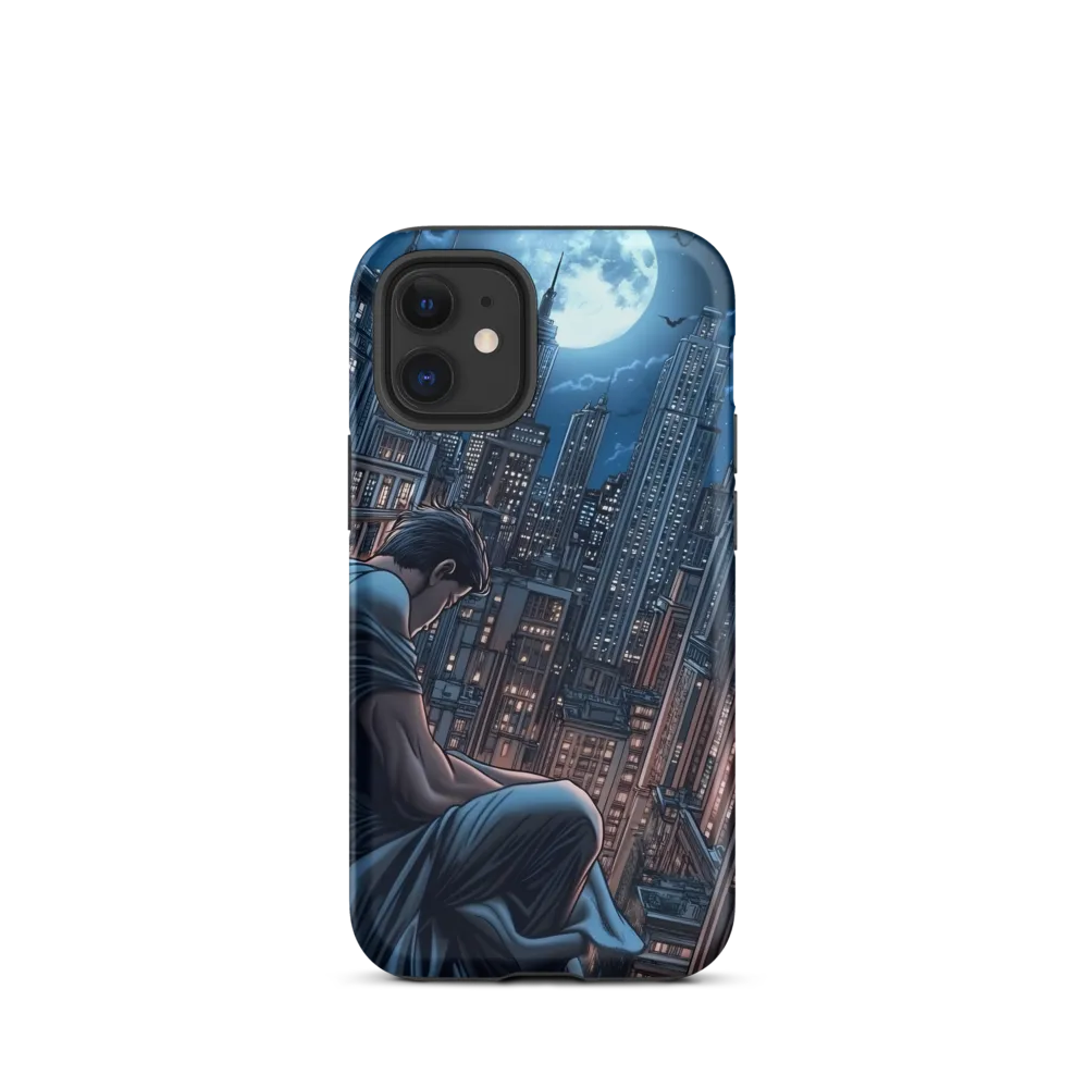 Reflections of a City Under the Moon