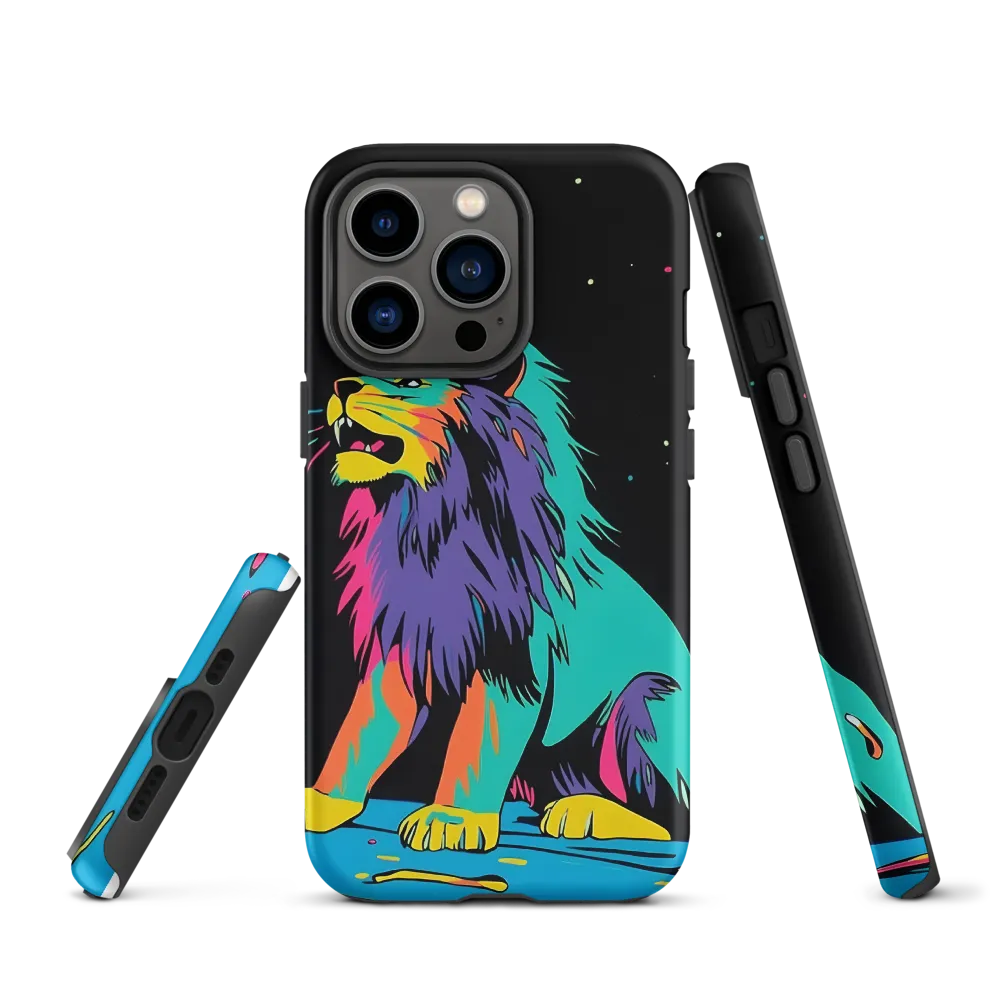 Roaring Colors: The Neon Lion