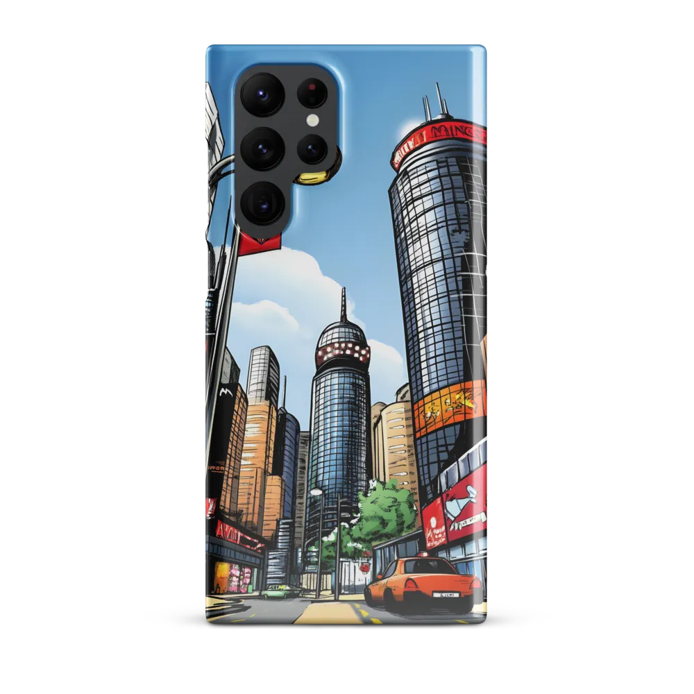 Urban Pulse: A Comic Cityscape