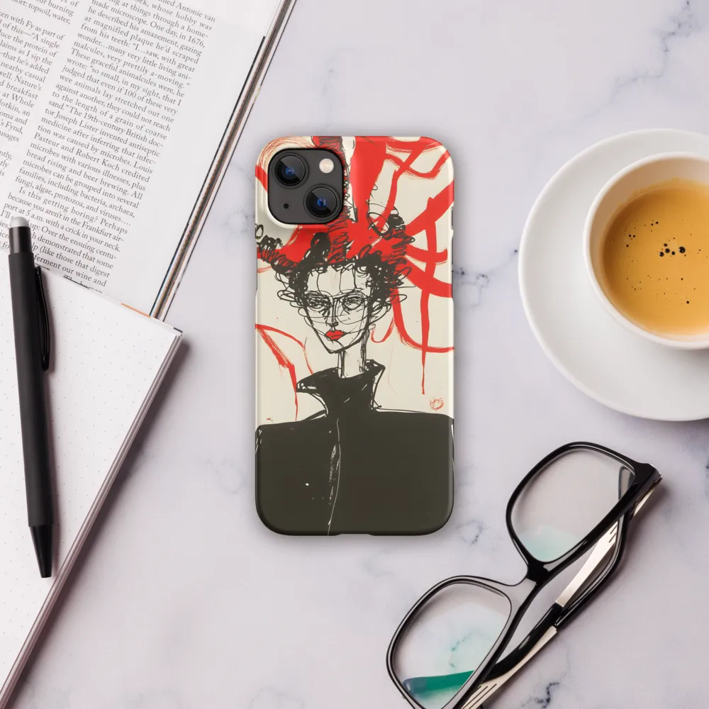 Dramatic Elegance in Red and Black