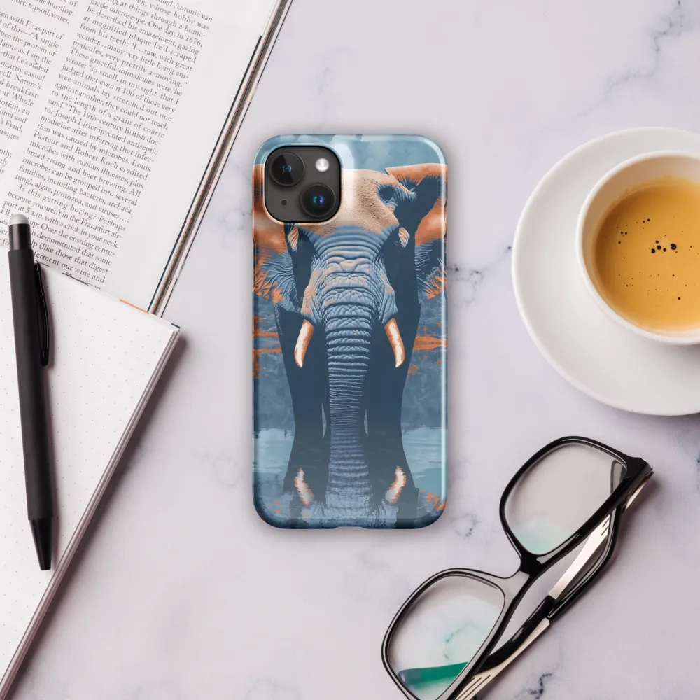 Majestic Reflection: The Elephant's Serenade