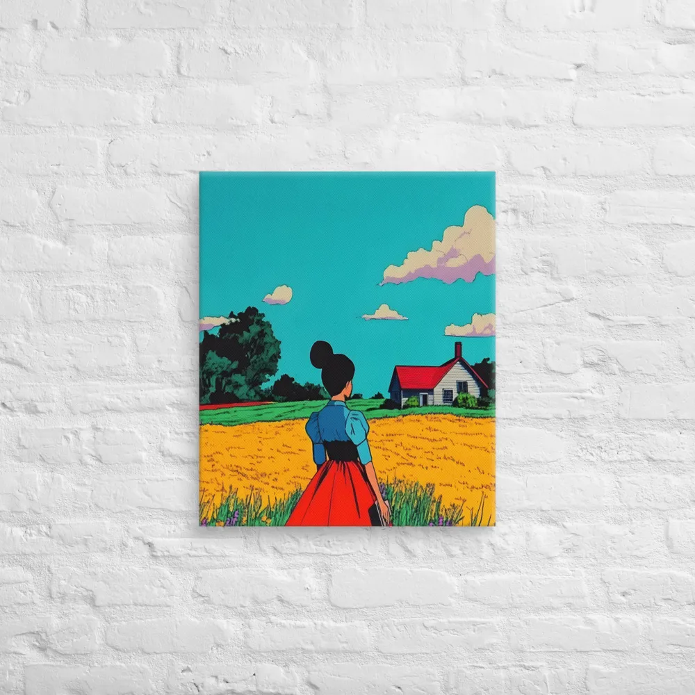 Whispers of a Sunlit Meadow | Canvas | 20″×24″