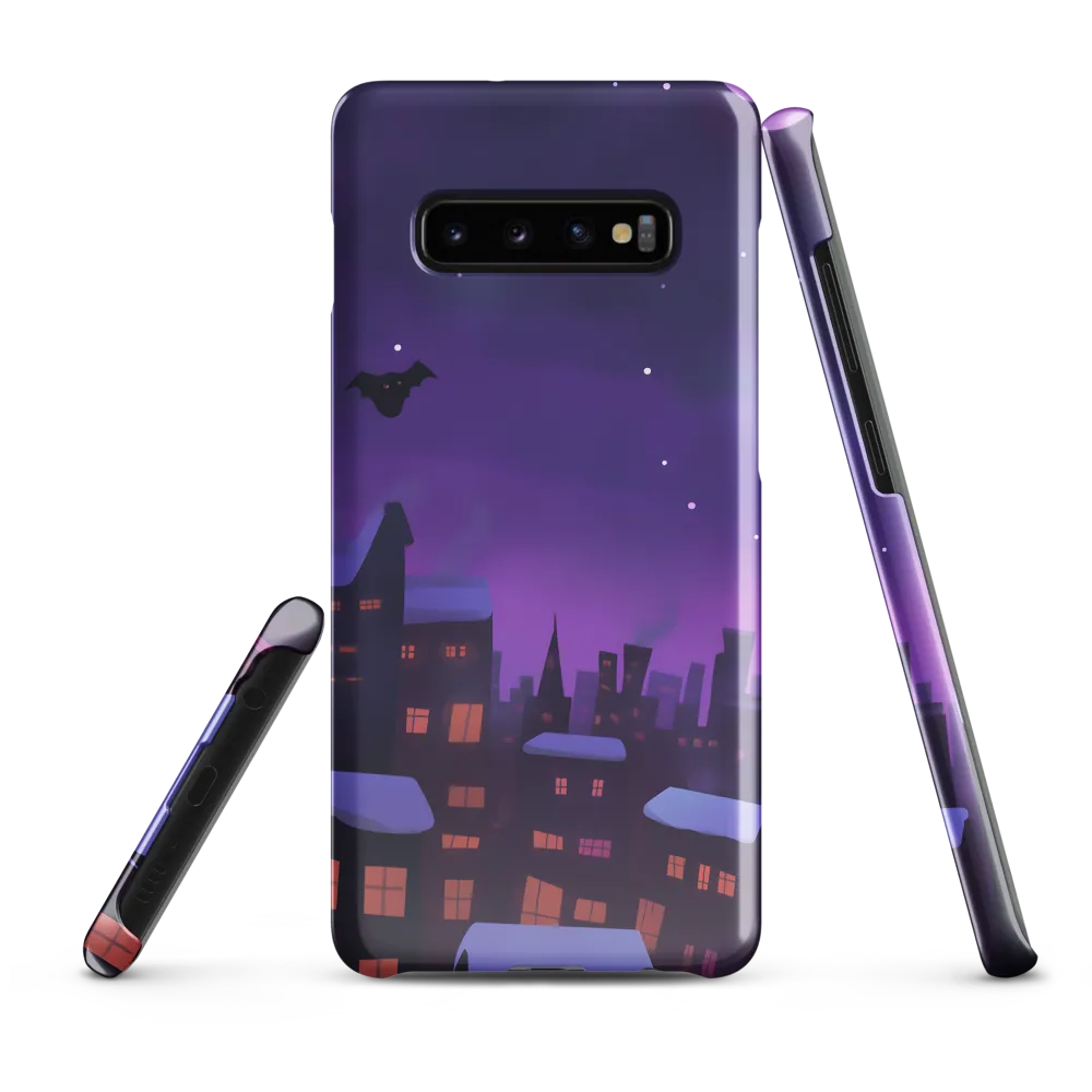 Mystical Night in the City | Phone Case |  S10 Plus | Snap Case | Glossy