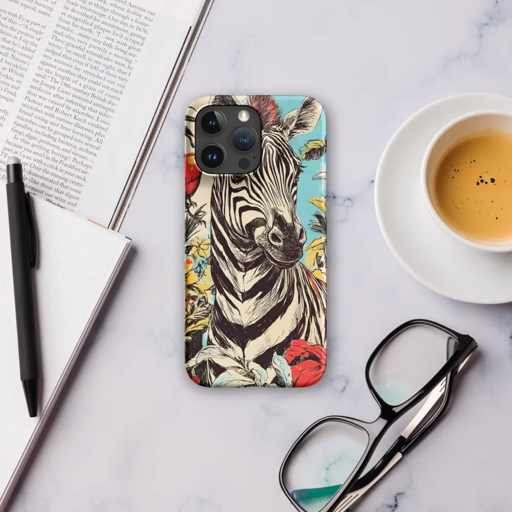 Zebra in Tropical Reverie
