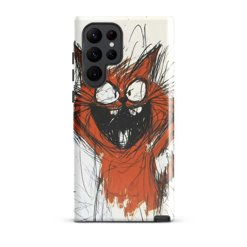 Joyful Cat Creation | Phone Case |  S22 Ultra | Tough Case | Glossy
