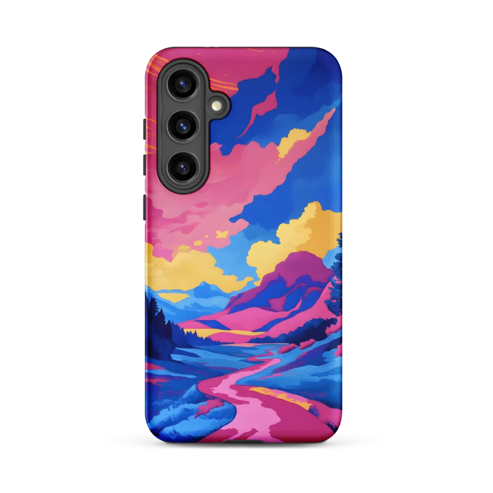 Dreamscape: The Serene River | Phone Case |  S24 Plus | Tough Case | Matte