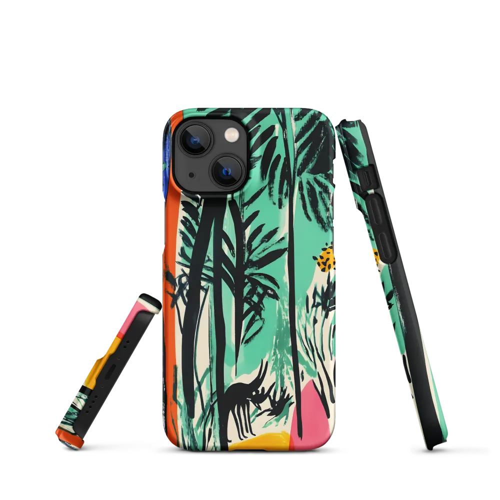 Whispers of the Jungle | Phone Case |  13 Mini | Snap Case | Matte