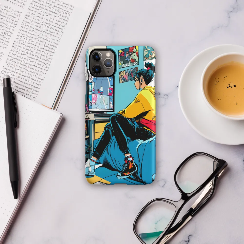 Contemplation in a Digital Space | Phone Case |  11 Pro Max | Snap Case | Matte