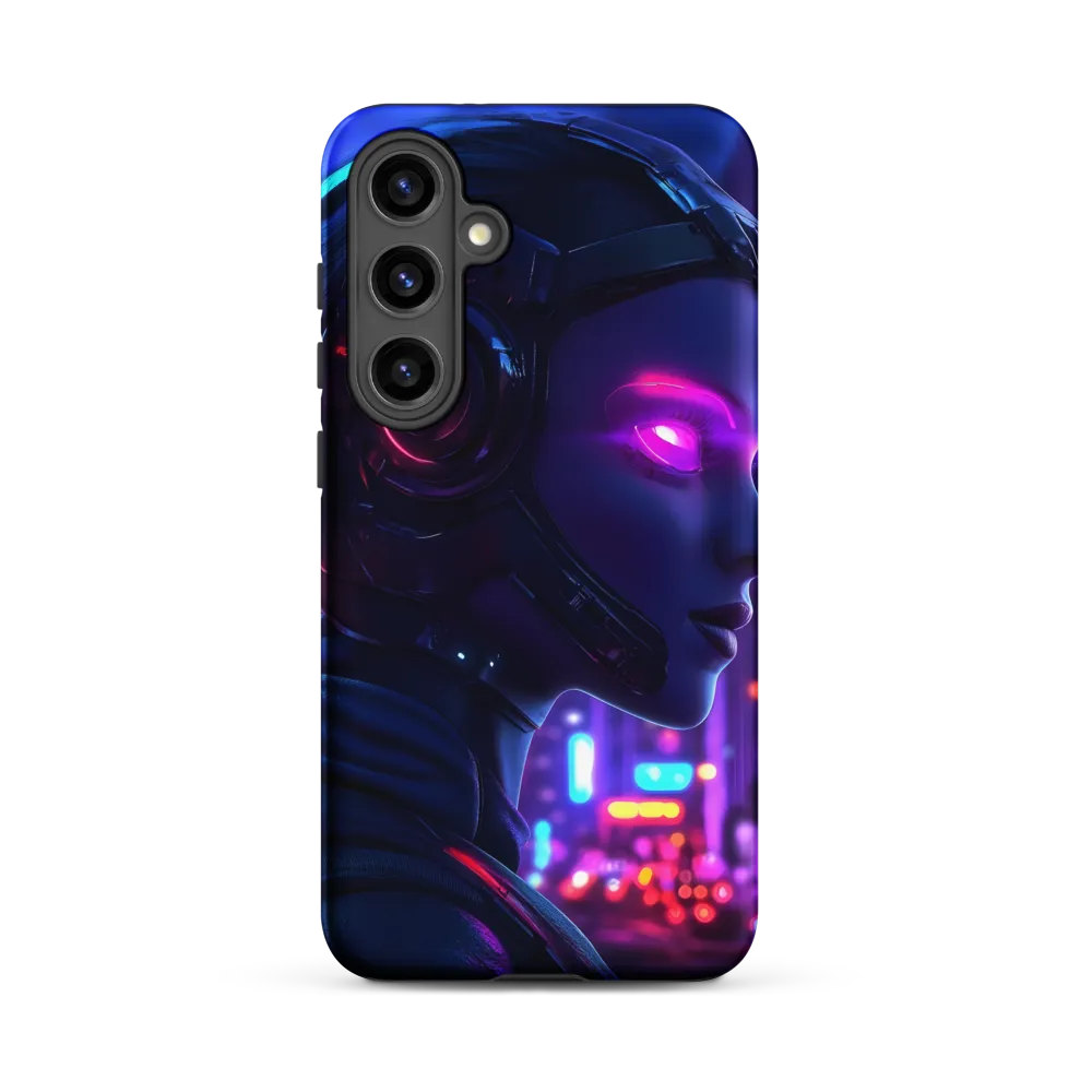 Neon Dreams: A Cyborg's Mystique