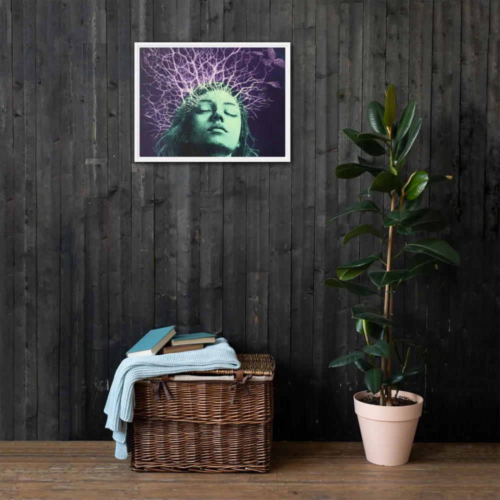 Whispers of Freedom | Canvas with White Frame | 18″×24″