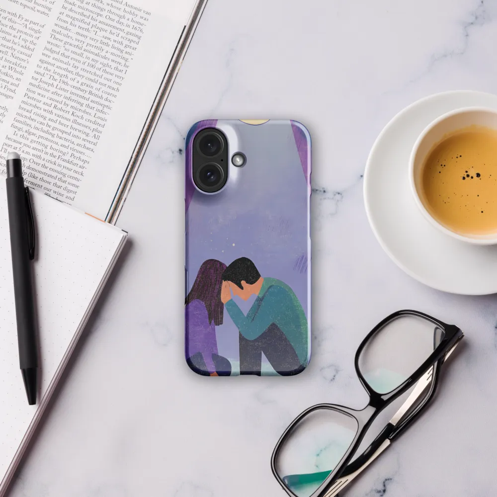 Together in Silence | Phone Case |  16 | Snap Case | Glossy