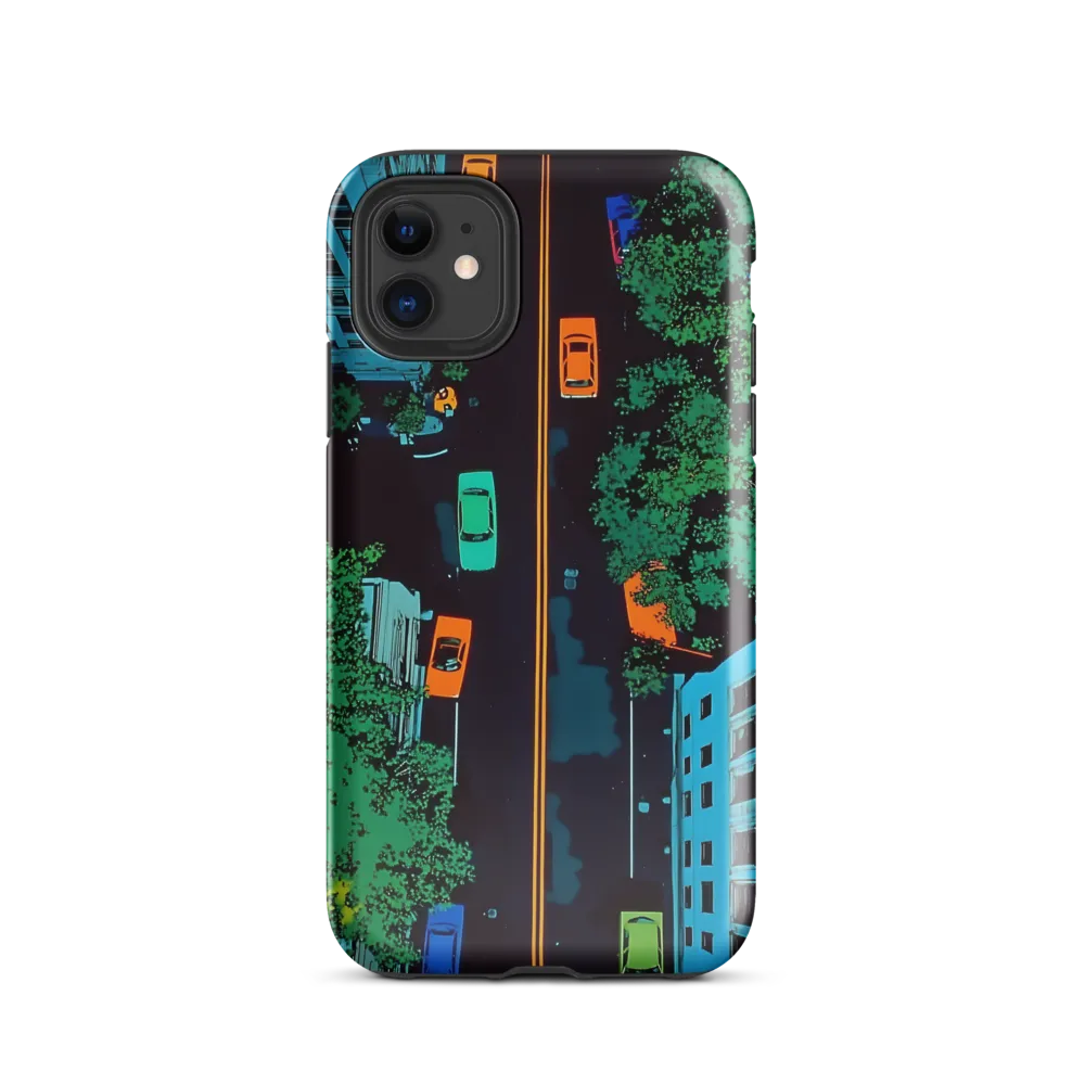Urban Pulse: A Colorful Intersection