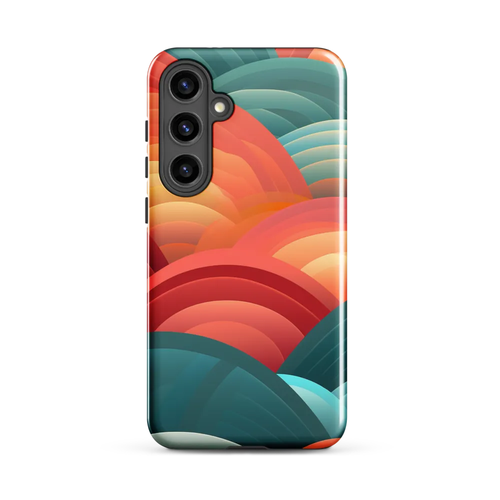 Rhythms of the Waves | Phone Case |  S24 Plus | Tough Case | Glossy