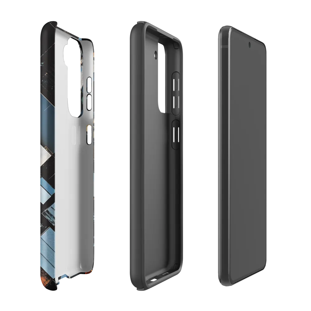 Urban Mosaic from Above | Phone Case |  S21 FE | Tough Case | Matte