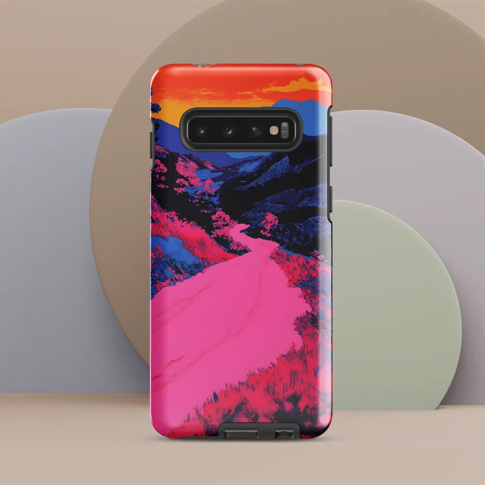 Ethereal Landscape in Vivid Hues