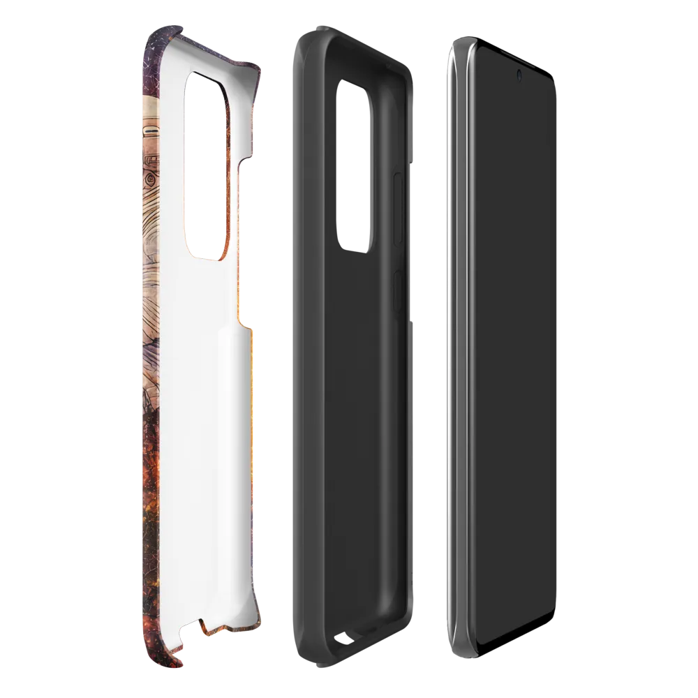 Cosmic Contemplation | Phone Case |  S20 Ultra | Tough Case | Matte