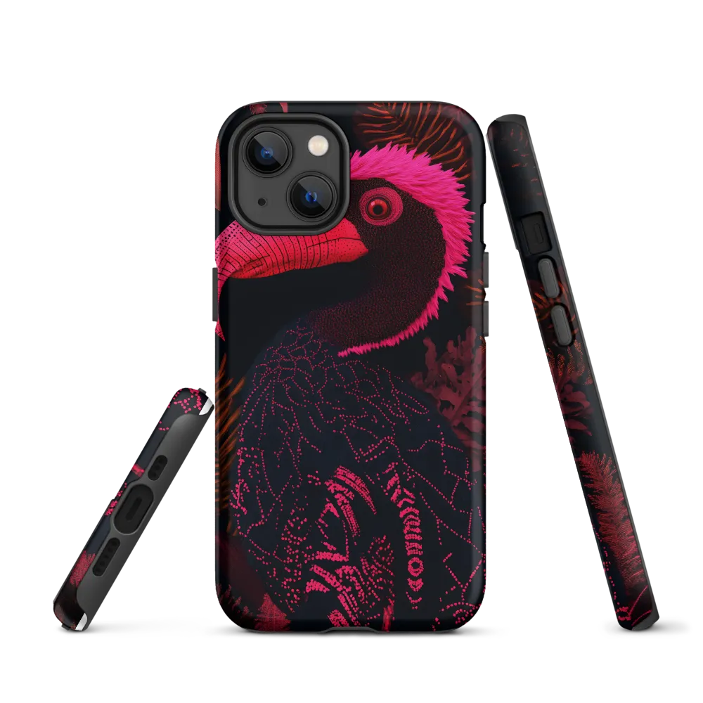 Tropical Echoes: A Modern Avian Portrait