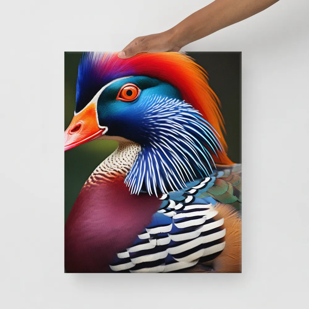 The Majestic Mandarin | Canvas | 16″×20″
