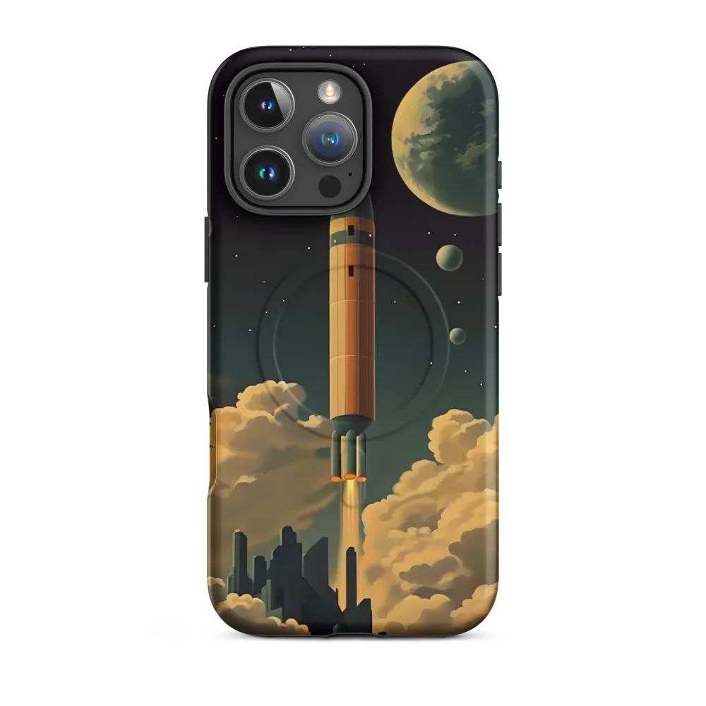 Journey Through the Cosmic Frontier | Phone Case |  16 Pro Max | MagSafe® Tough Case | Matte