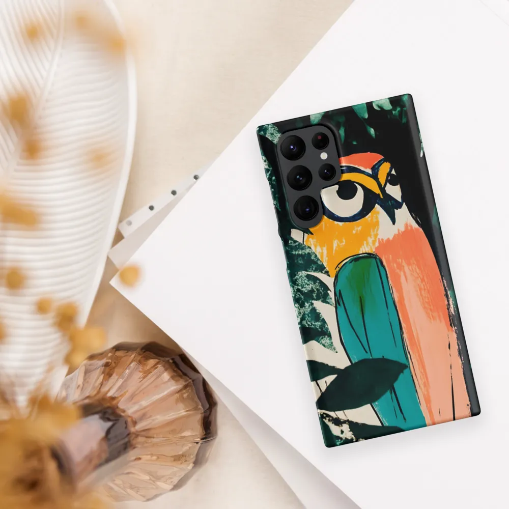 Camouflaged Majesty: The Abstract Owl