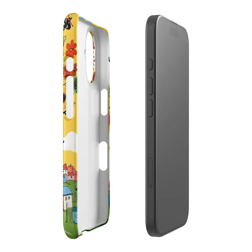 Whimsical Blooms of Life | Phone Case |  16 | Snap Case | Matte