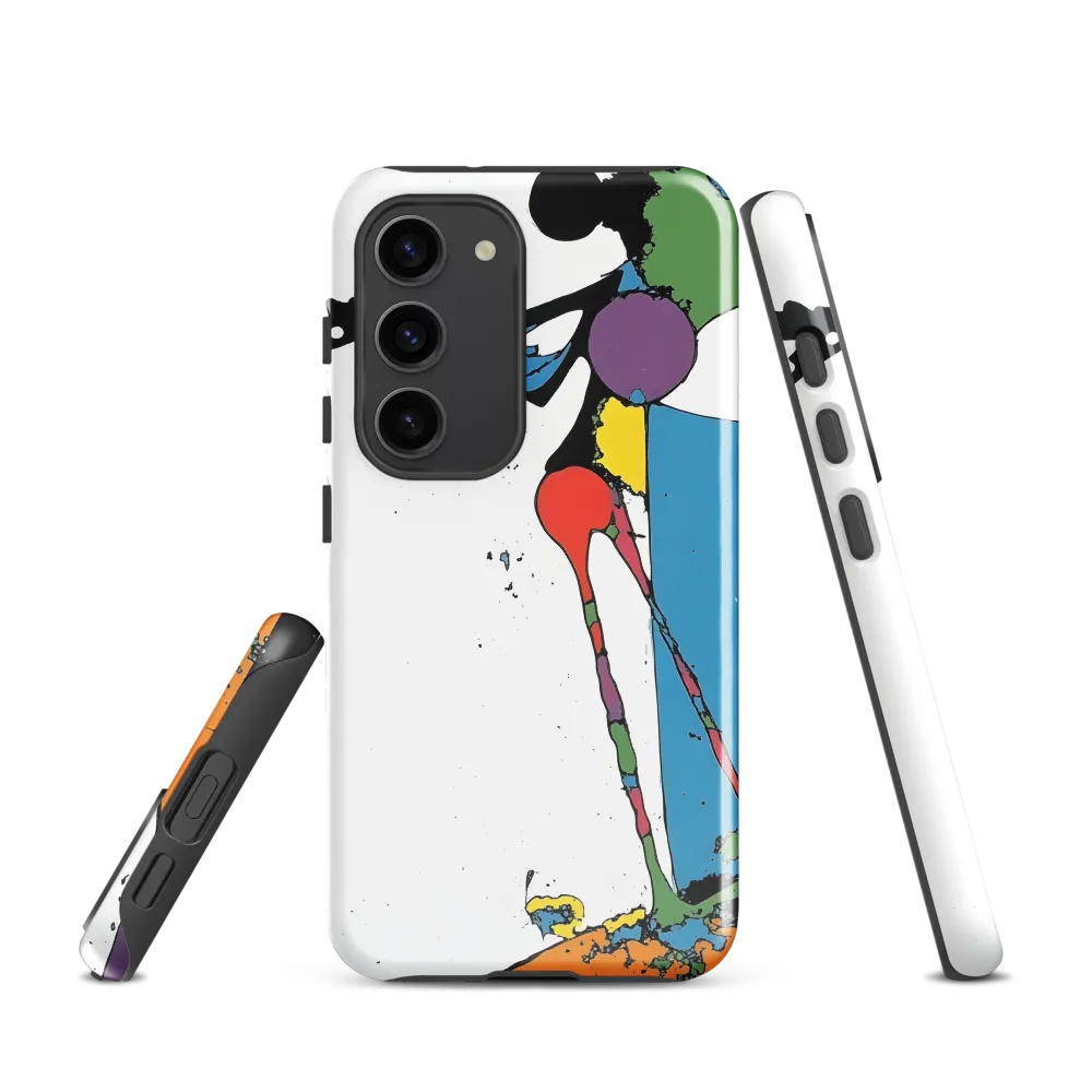 Dynamic Abstract Movement | Phone Case |  S23 | Tough Case | Glossy