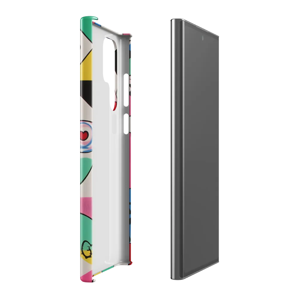 Dynamic Interplay of Shapes | Phone Case |  S22 Ultra | Snap Case | Glossy