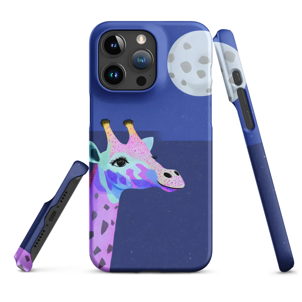 Whimsical Giraffe Under the Stars