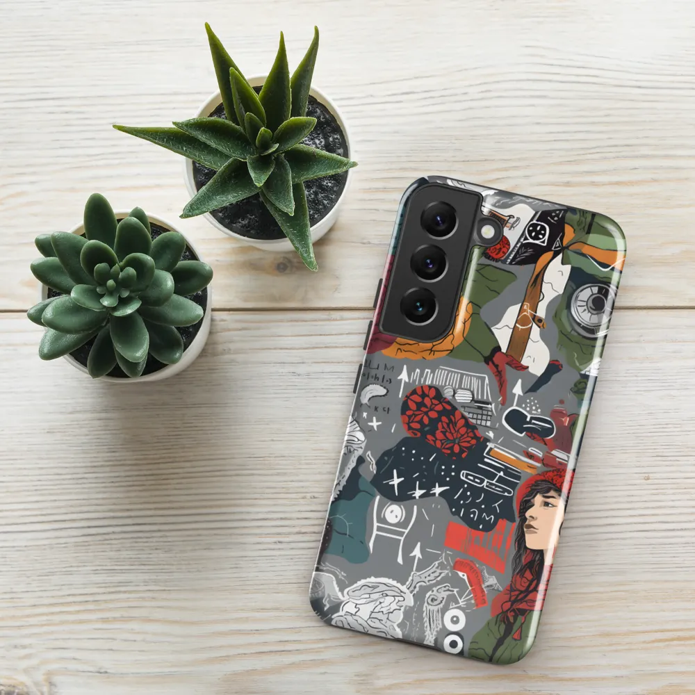 Enigmatic Whispers of Nature | Phone Case |  S22 | Tough Case | Glossy