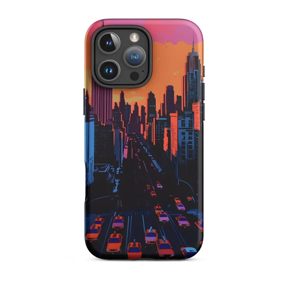 Sunset Over Skyscrapers