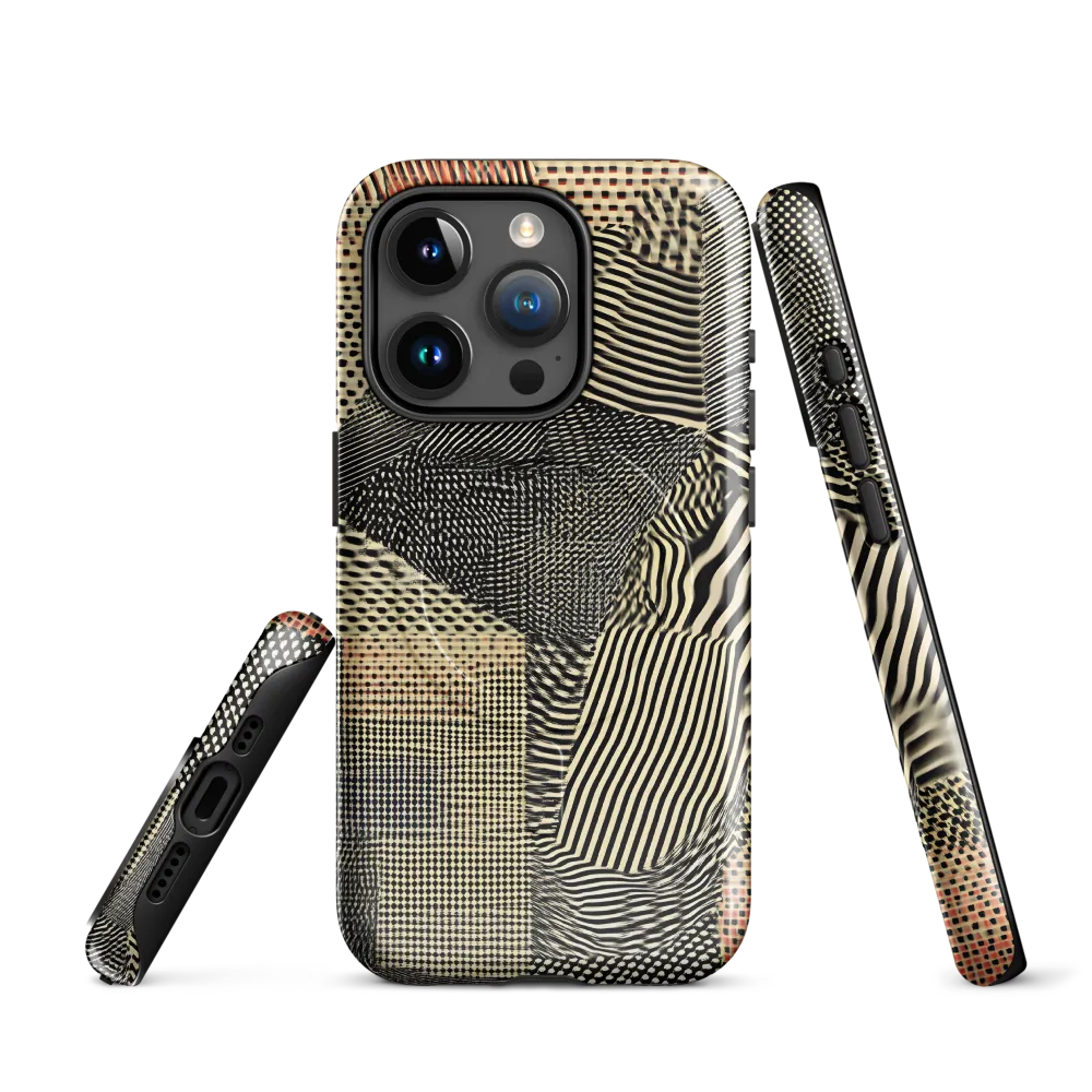 Interwoven Patterns of Perception | Phone Case |  15 Pro | MagSafe® Tough Case | Glossy
