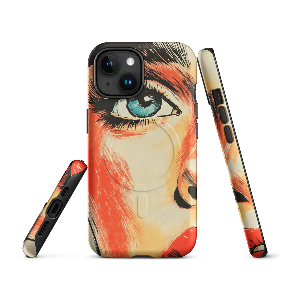 Intense Gaze: A Pop Art Portrait
