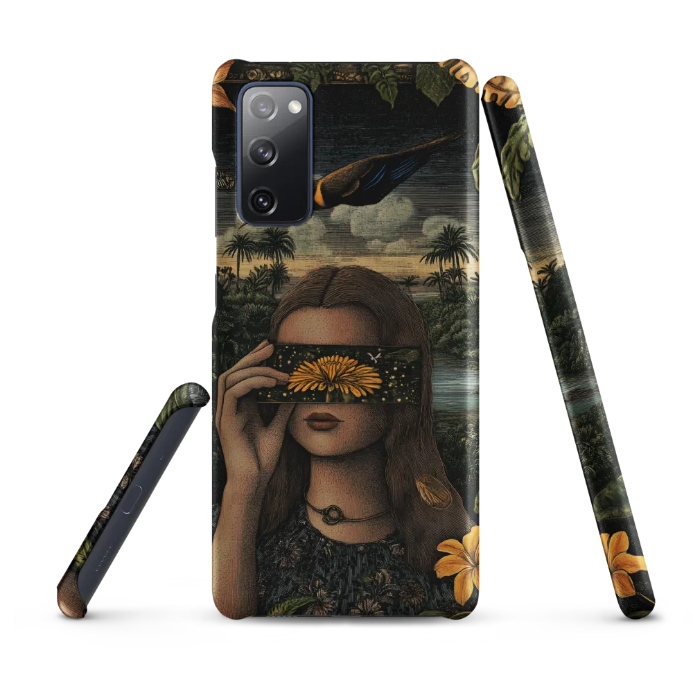 Veil of Nature: A Surreal Embrace | Phone Case |  S20 FE | Snap Case | Matte
