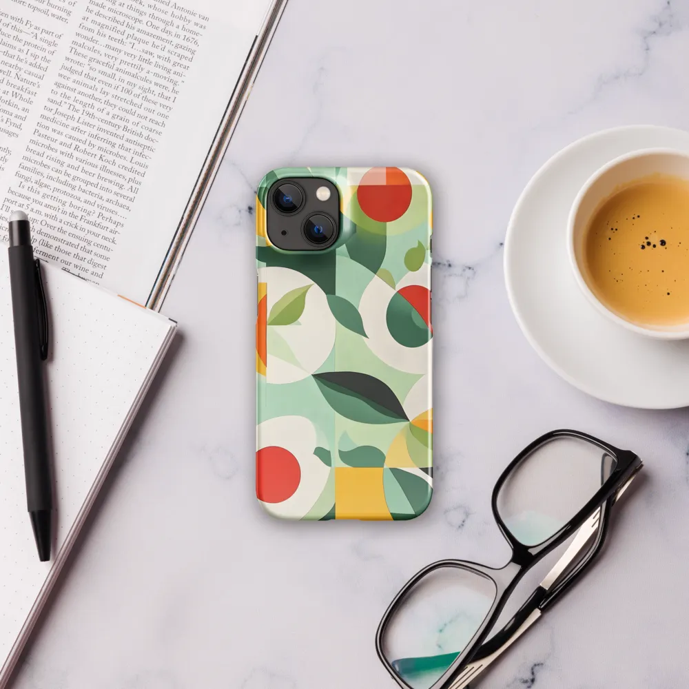 Harmony in Shapes: A Playful Abstract Design