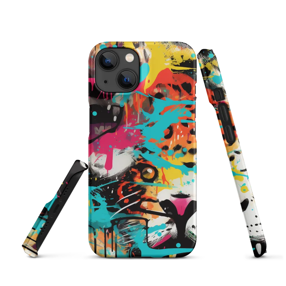 Fierce Fusion: Tiger and Lion in Graffiti