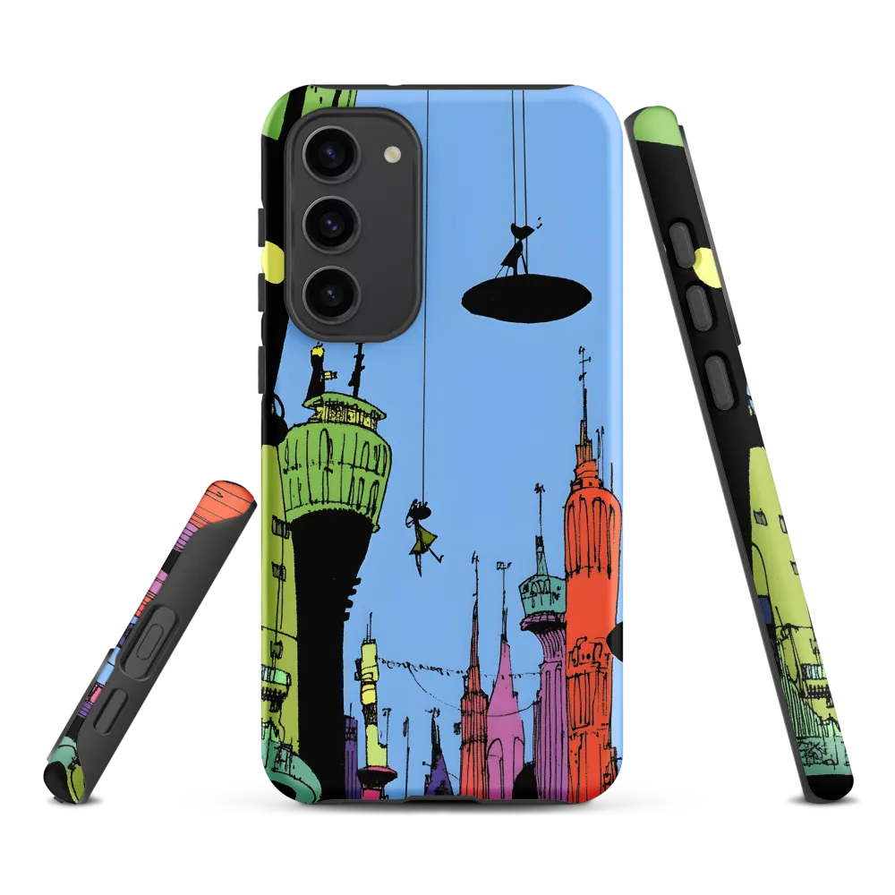 Whimsical Heights: A Futuristic Cityscape