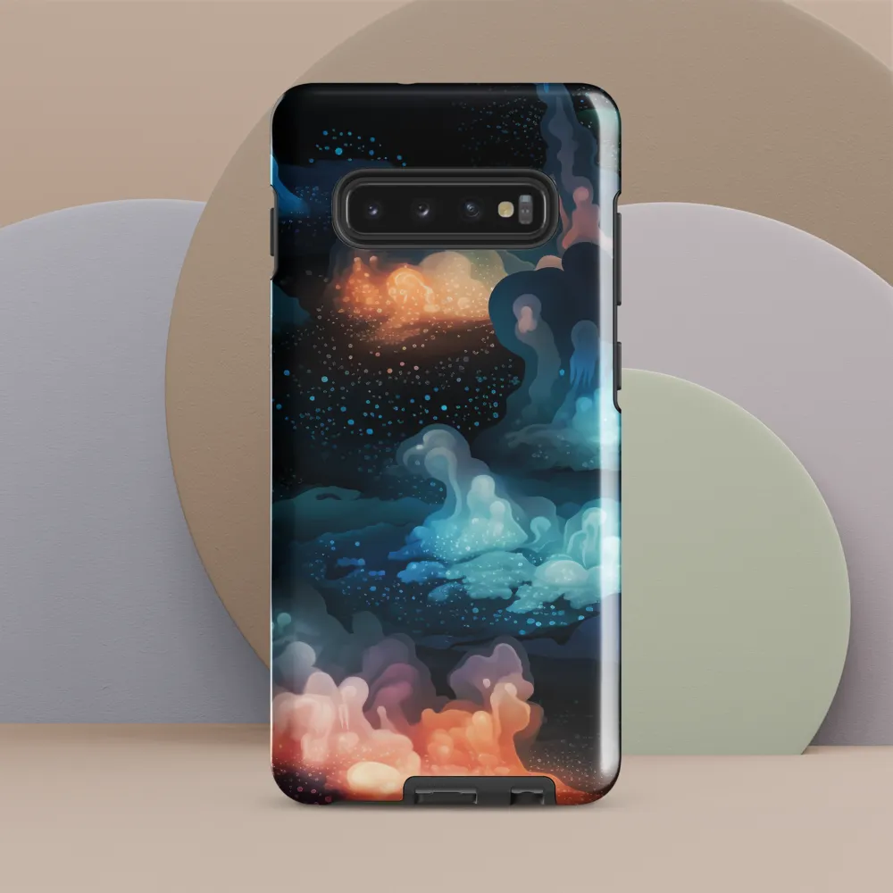 Mystical Cosmic Nebulae | Phone Case |  S10 Plus | Tough Case | Glossy