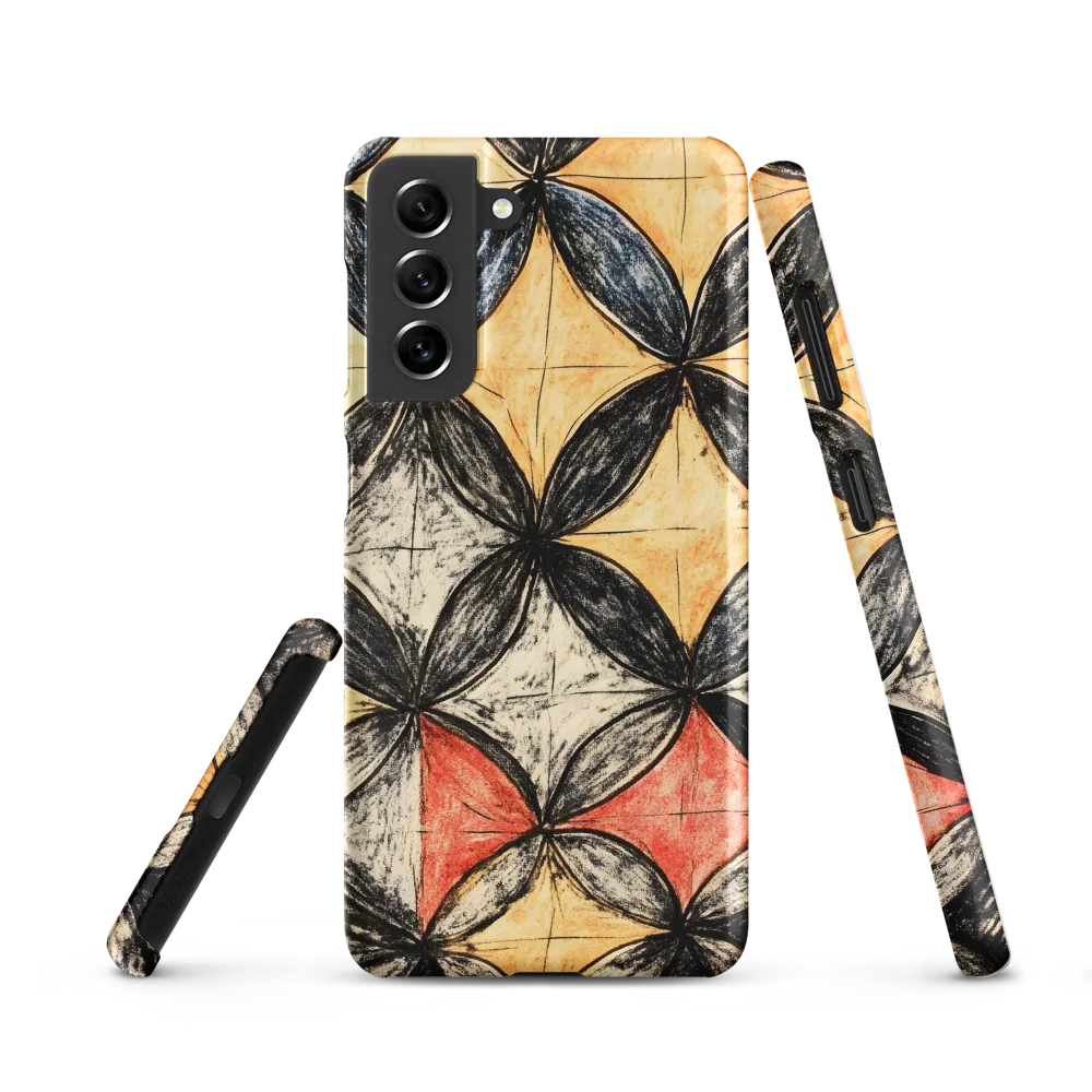 Geometric Harmony | Phone Case |  S21 | Snap Case | Matte