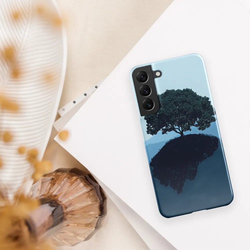 Solitude in Blue | Phone Case |  S22 Plus | Snap Case | Glossy
