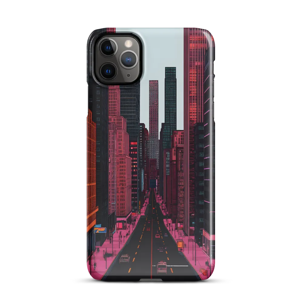 Urban Dreamscape: A Futuristic City | Phone Case |  11 Pro Max | Snap Case | Glossy