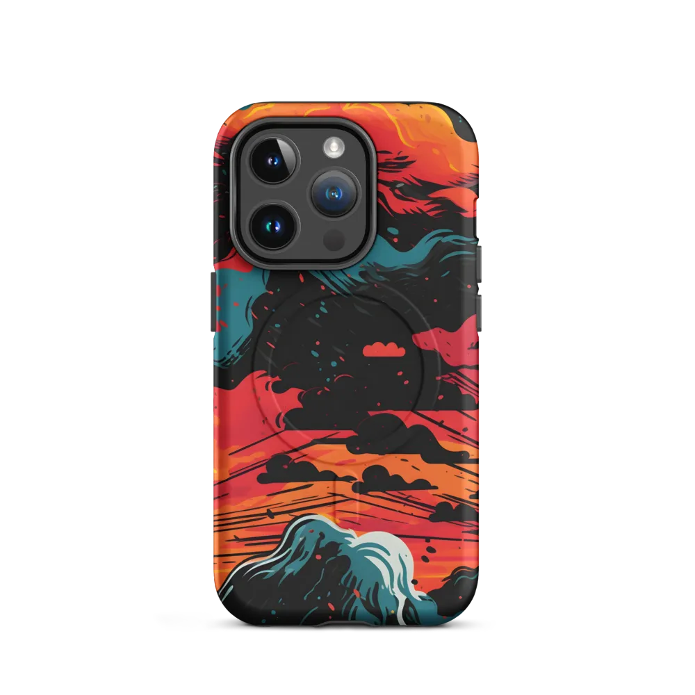 Ethereal Twilight: A Dramatic Landscape in Motion