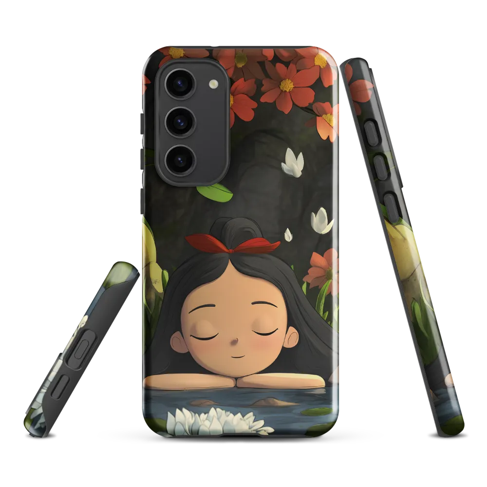 Tranquility by the Waterside | Phone Case |  S23 Plus | Tough Case | Glossy