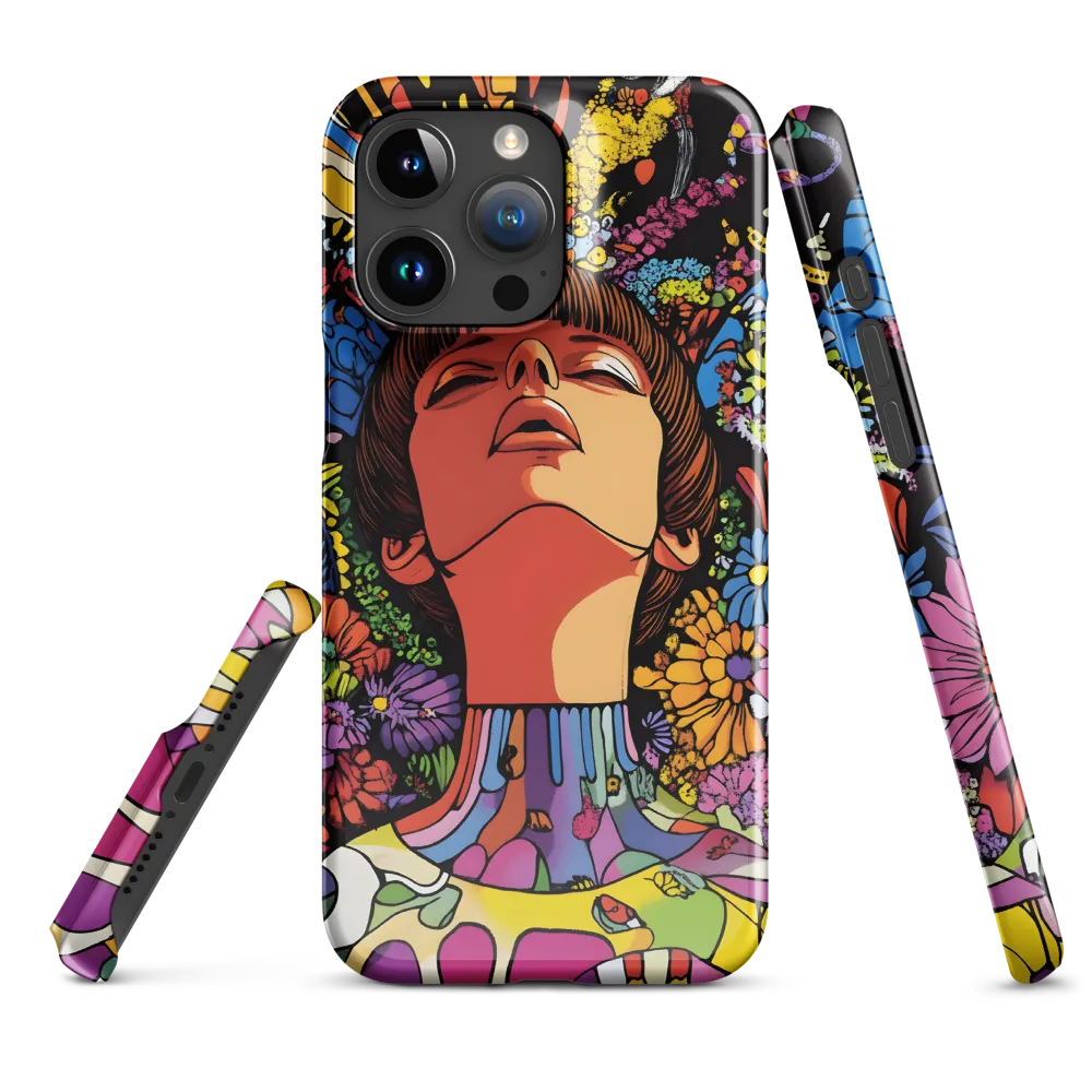 Vibrant Ecstasy: A Psychedelic Portrait