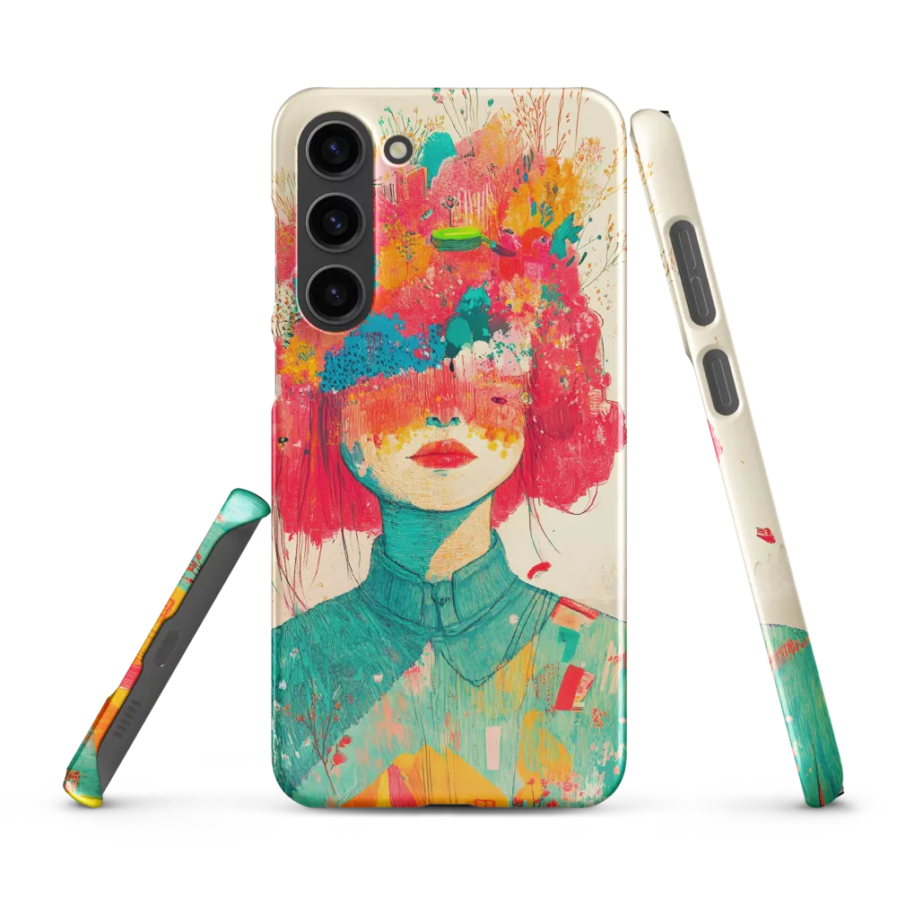 Whimsical Floral Portrait