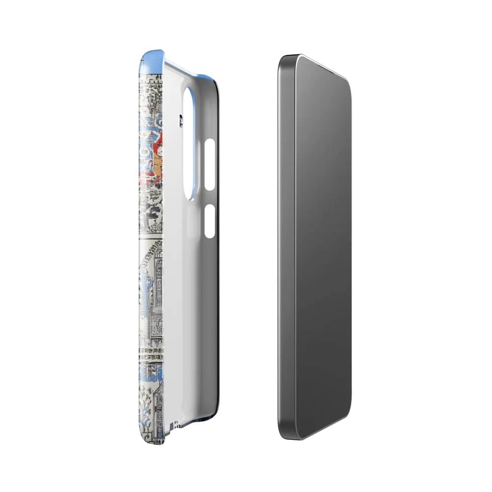 Urban Elegance: New York's Iconic Skyline | Phone Case |  S24 | Snap Case | Glossy