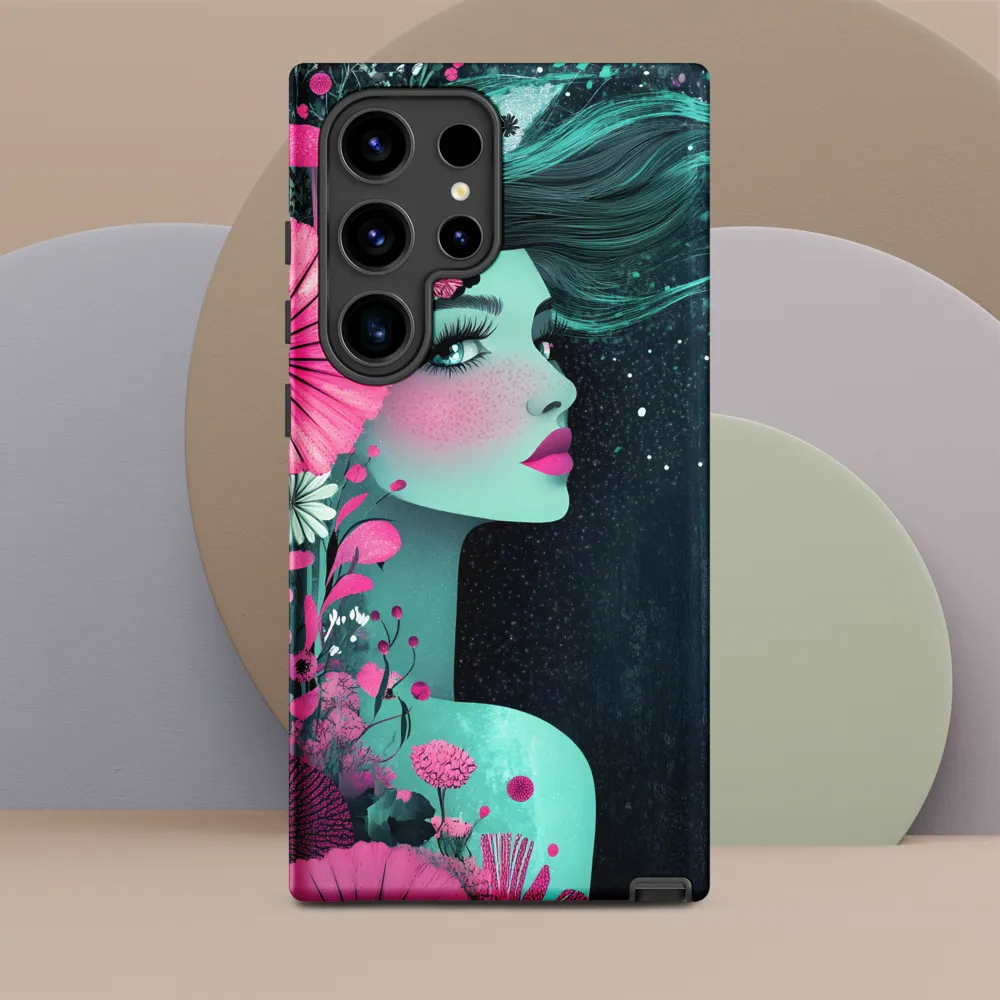 Floral Harmony: Portrait of Serenity