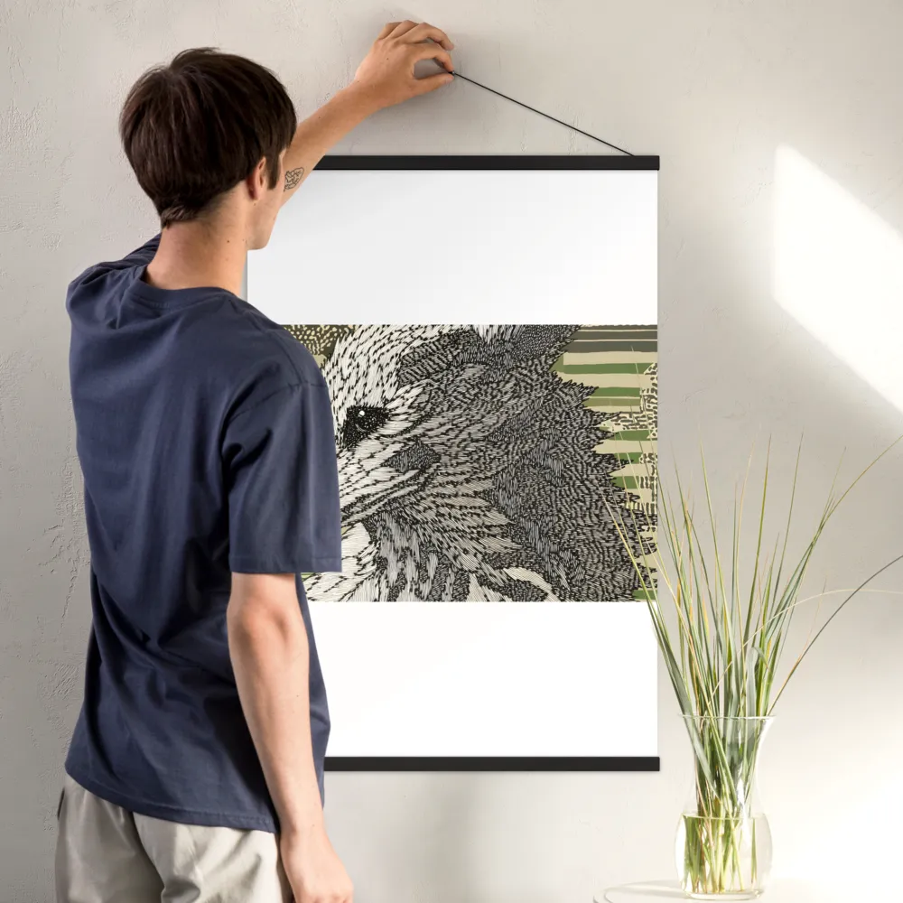 Reflections of the Forest | Poster With Black Wood Hanger | 24″×36″
