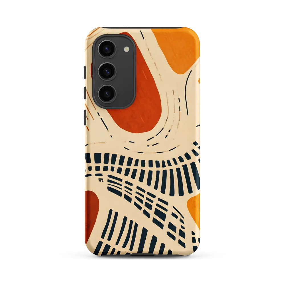 Urban Patterns in Harmony | Phone Case |  S23 Plus | Tough Case | Matte