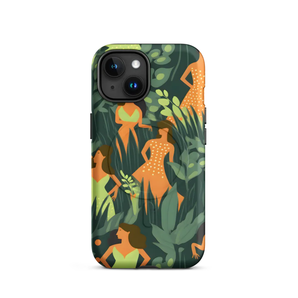 Playful Harmony in Patterns | Phone Case |  15 | MagSafe® Tough Case | Matte